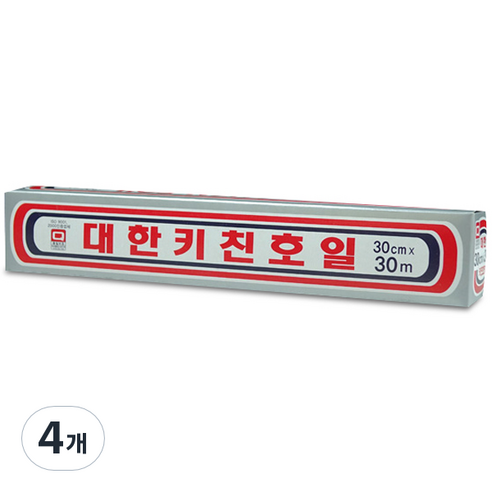 대한웰빙은박 대한키친호일, 4개입