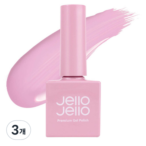 젤로젤로 프리미엄 젤 폴리쉬 10ml, JJ-02 샤스커트, 3개