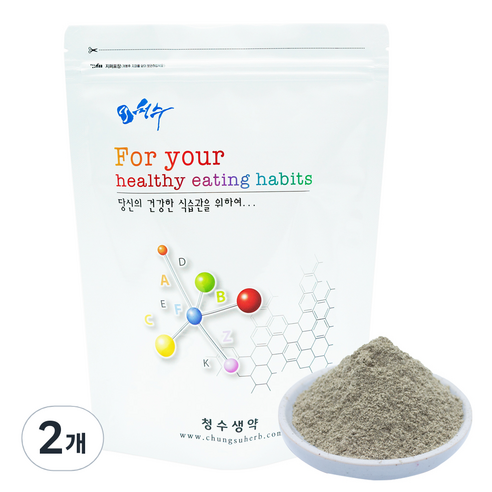 청수생약 자소엽 가루 차즈기분말, 2개, 500g