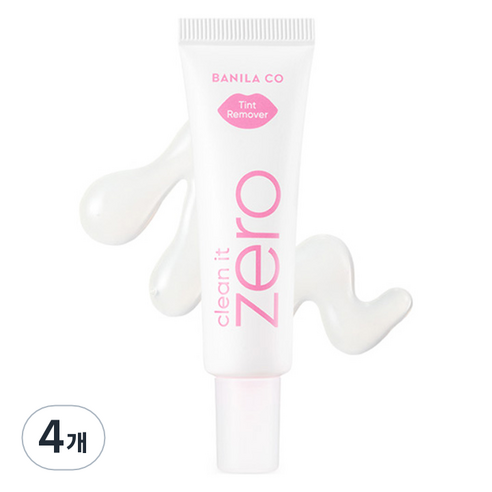 바닐라코 클린 잇 제로 틴트 리무버, 4개, 20ml