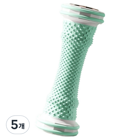 발바닥 아치 롤러 지압기, 민트, 5개