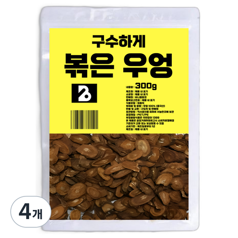 비니플랑센 구수하게 볶은 우엉, 300g, 4개