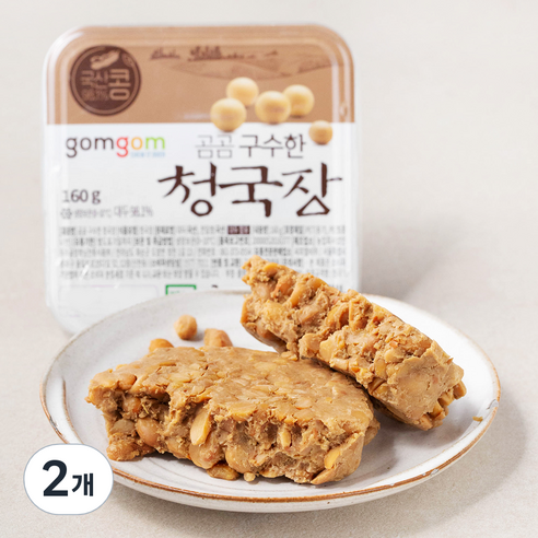 곰곰 구수한 청국장, 160g, 2개