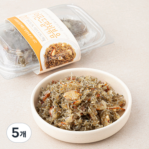 정성식품 아몬드멸치볶음, 90g, 5개