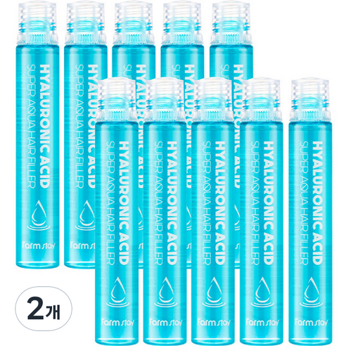 팜스테이 히아루론산 슈퍼 아쿠아 헤어 필러 10개입, 13ml, 2개