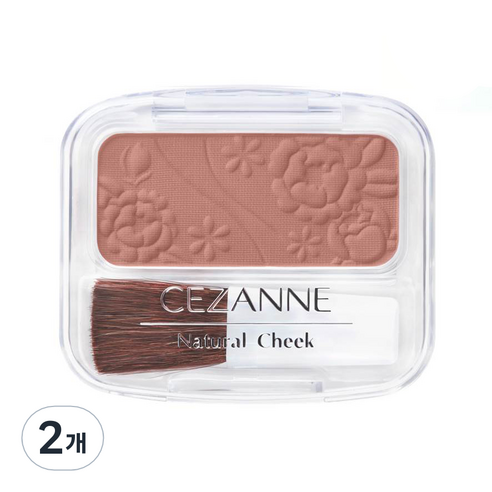 세잔느 내추럴치크N 팩트 블러셔 3.5g, 18 로즈베이지, 2개
