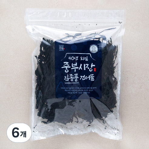 주일 중부시장 김종풍 기장 실미역, 150g, 6개