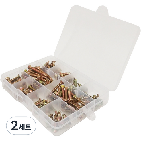 이노툴 접시머리 직결나사 6종 세트, 2세트