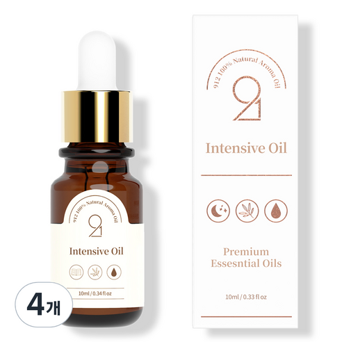 912 인텐시브 아로마 오일, 10ml, 4개
