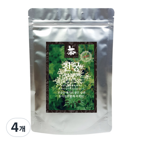 동이약초 국내산 천궁, 100g, 4개