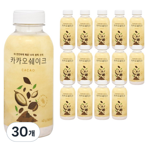 원픽선식 카카오 쉐이크, 40g, 30개