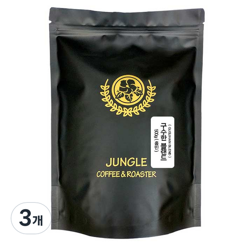 구수한 블랜드 홀빈, 홀빈(분쇄안함), 500g, 3개