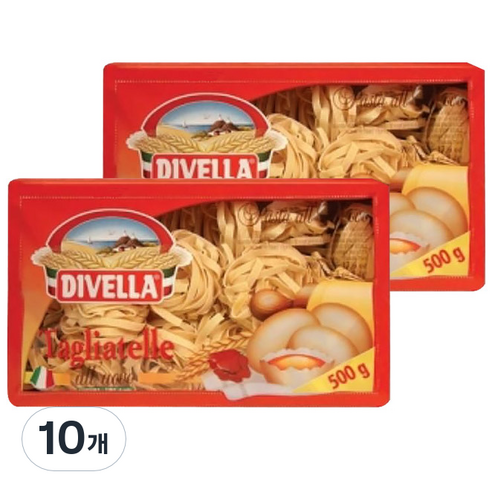 디벨라 딸리아뗄레 파스타, 500g, 10개