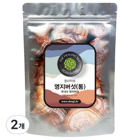 동이약초 중국산 영지버섯 통, 150g, 2개