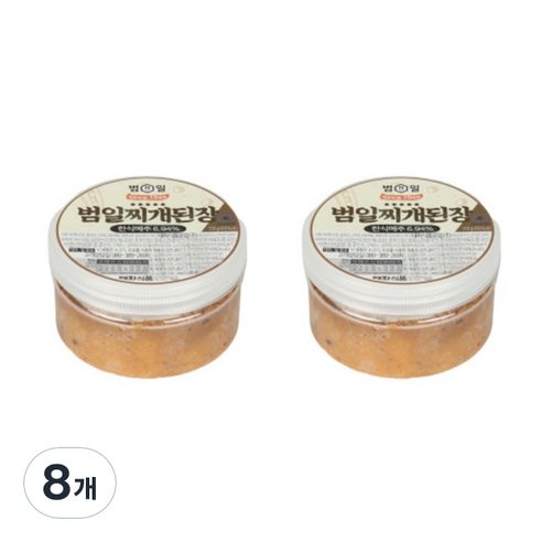 범일 찌개된장, 250g, 8개