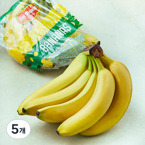 코스타리카산 델몬트 바나나, 5개, 1.3kg