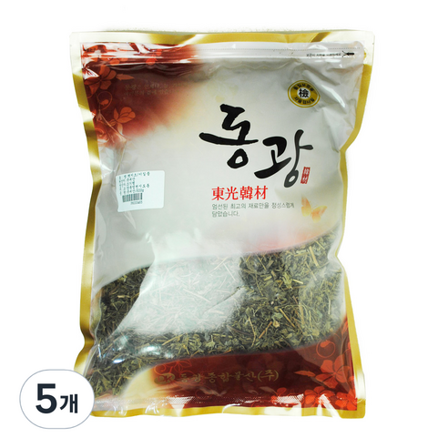 동광 현지초 한차재료, 600g, 5개