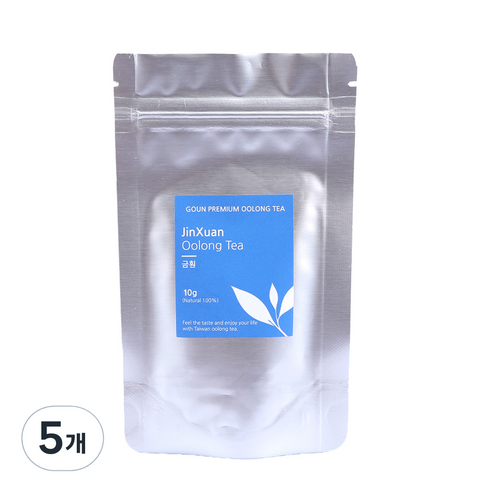 고운 금훤 우롱차, 1개입, 5개, 10g