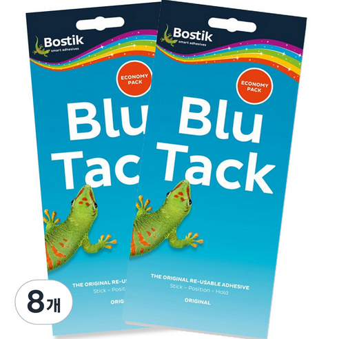 보스틱 블루택 접착제 90g, 8개
