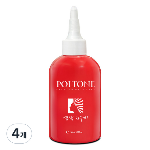 폴톤 올 클리어 염색약 지우개, 4개