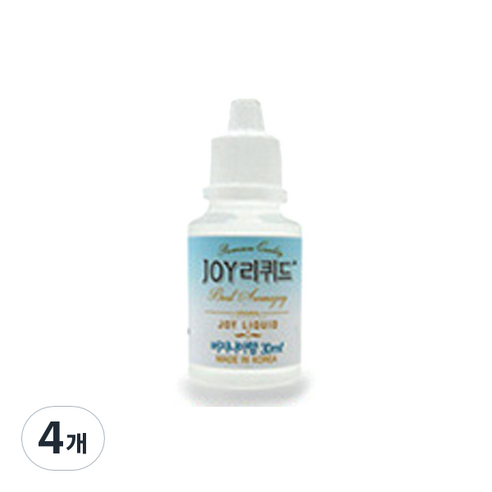 조이리퀴드 아로마조이 슬라임재료 30ml, 4개, 버지니아