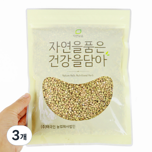 자연닮음 국내산 메밀쌀, 500g, 3개