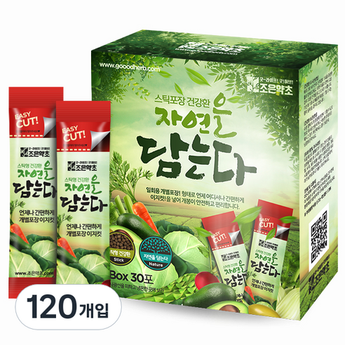 조은약초 자연을 담는다 프리미엄 당귀환 스틱, 3g, 120개입