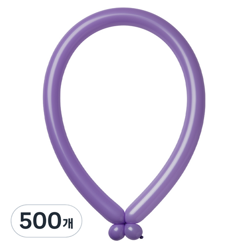 조이벌룬 260풍선, 라이트퍼플, 500개