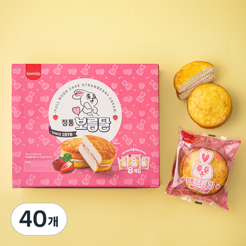 삼립 정통 보름달 빵, 88g, 8개입, 5개