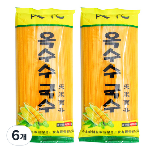 금일 옥수수면, 400g, 6개