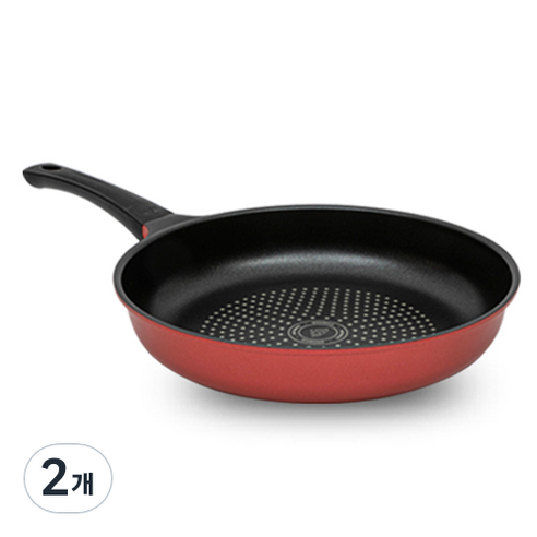 키친아트 인덕션 프리미엄 IH 메트레드 후라이팬, 2개, 28cm