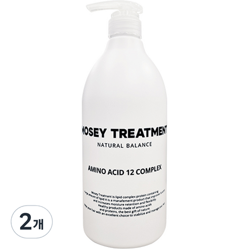 모지 네추럴 두피 케어 트리트먼트, 1000ml, 2개