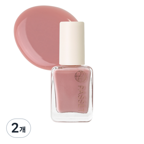 파셋 셀럽 네일컬러 폴리쉬 매니큐어 7ml, 06 애쉬핑크, 2개