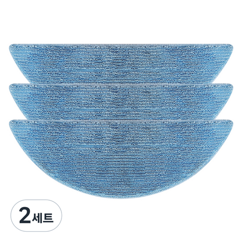 ECOVACS 로봇청소기 Y1 프로 플러스 전용 물걸레, DCC031001, 2세트