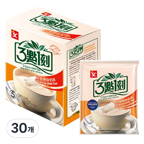 3시15분 오리지널 밀크티, 20g, 30개