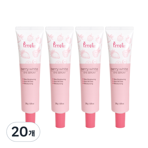 프레티 베리 화이트 아이세럼, 30g, 20개