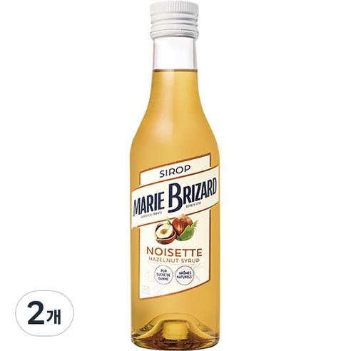 마리브리자드 헤이즐넛 시럽, 2개, 250ml