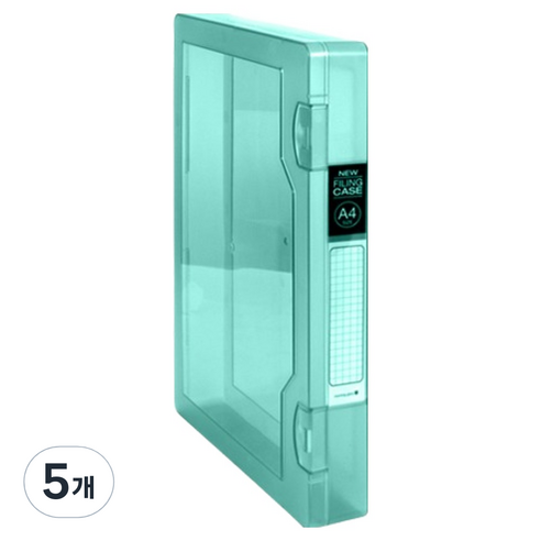 모닝글로리 뉴 화일링 케이스, 그린, 5개