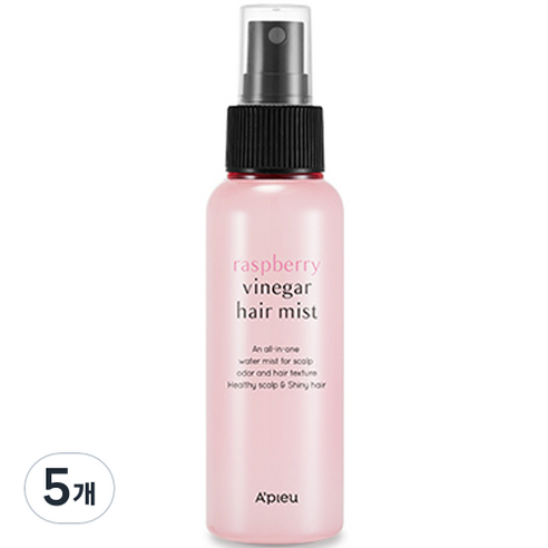 어퓨 라즈베리 식초 헤어 미스트, 105ml, 5개