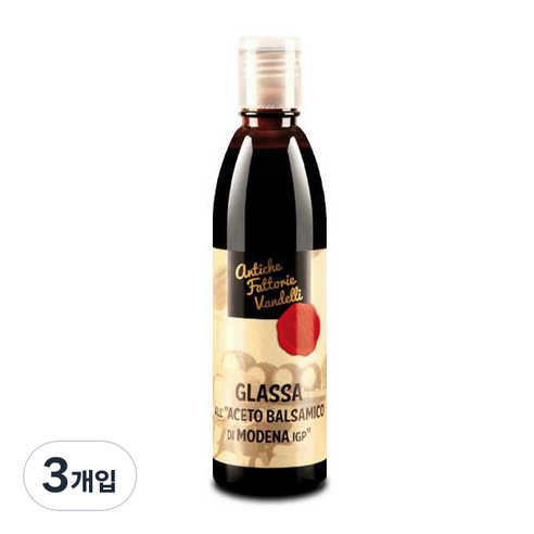 모나리 페데르쪼니 글레이즈 발사믹 식초 35 함유, 500ml, 3개