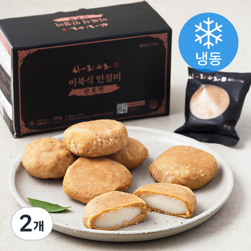 사리원 이북식 인절미 단호박 (냉동), 50g, 6개입, 2개