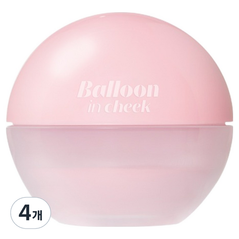 에뛰드 벌룬 인 치크 블러셔 6g, 캔디핑크, 4개