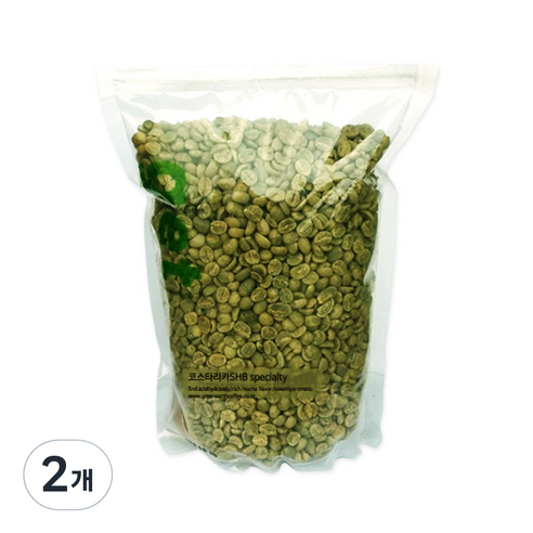 그린어쓰 코스타리카SHB specialty, 500g, 2개