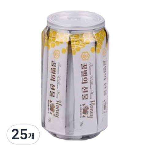 꿀벌의선물 벌꿀 스틱 20p, 200g, 25개