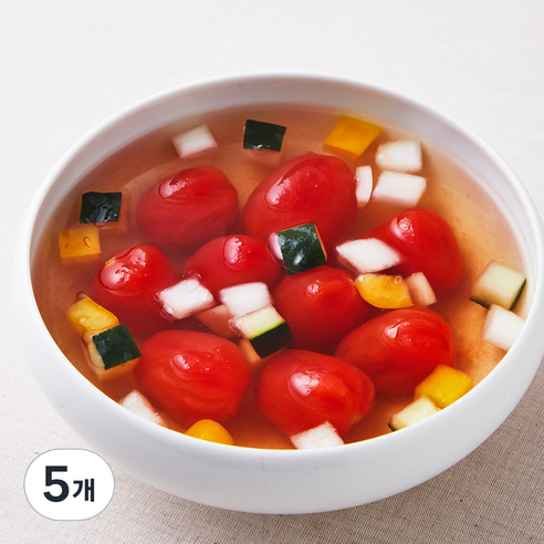 정미경키친 토마토 오이냉국, 320g, 5개