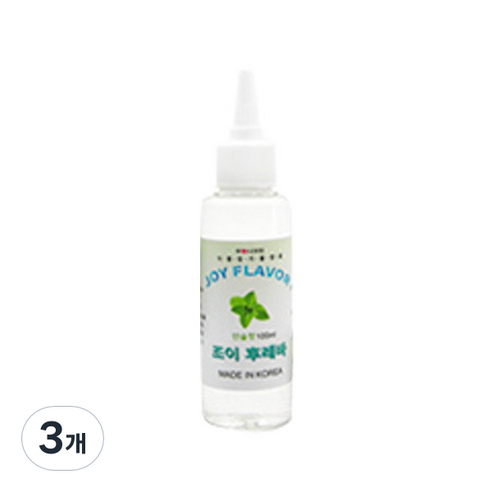 조이후레바 아로미조이 슬라임재료 100ml, 3개, 멘솔