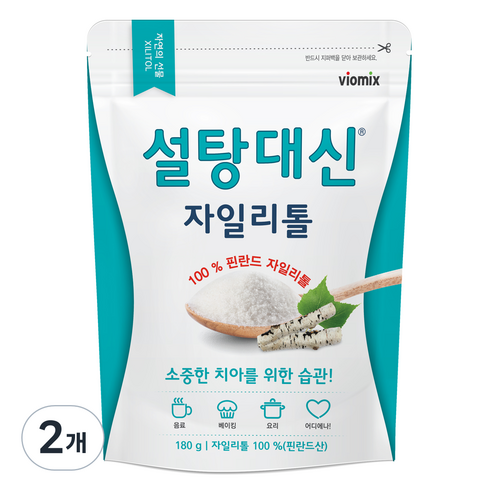 설탕대신 알티스트 자일리톨, 180g, 2개