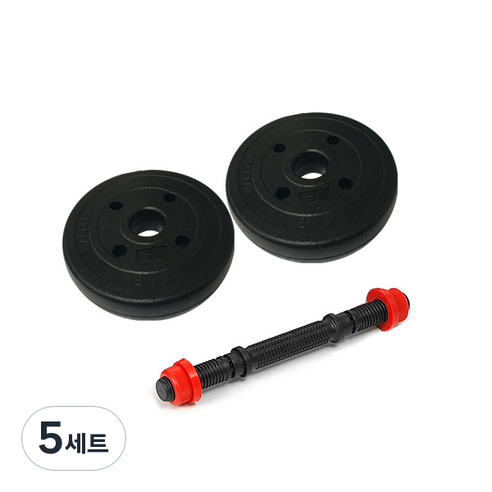 반석스포츠 K바벨 세트, 4kg, 5세트