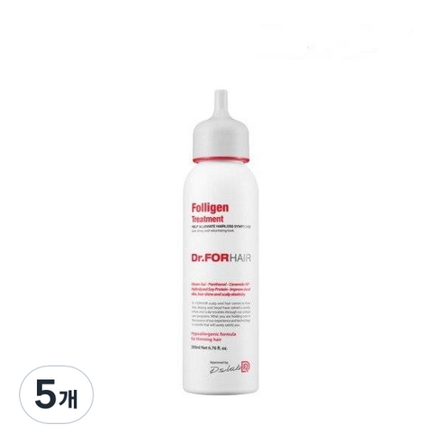 닥터포헤어 폴리젠 헤어트리트먼트, 200ml, 5개