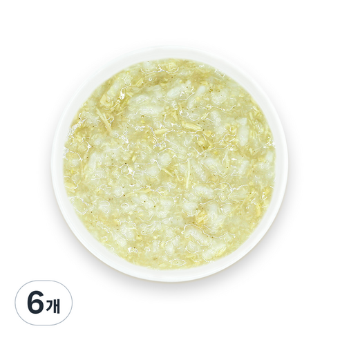 짱죽 유아용 실온 이유식 중기 죽 2, 160g, 6개, 구수미닭죽